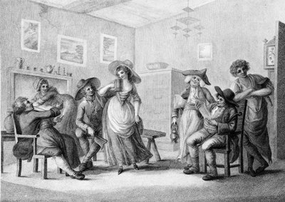 The Village Ale-House, Engraved by Joseph Grozer by Henry William Bunbury